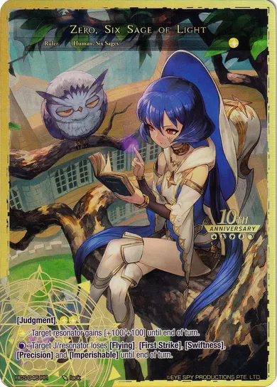 Zero, Six Sage of Light
