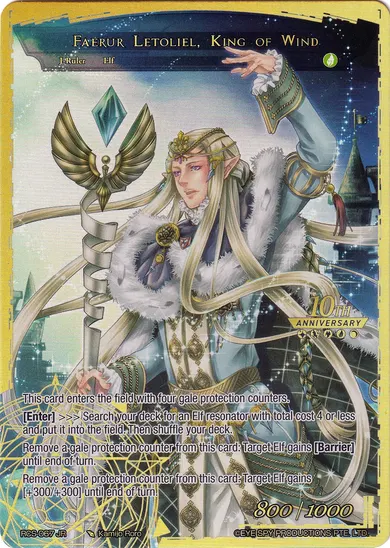 Faerur Letoliel, King of Wind