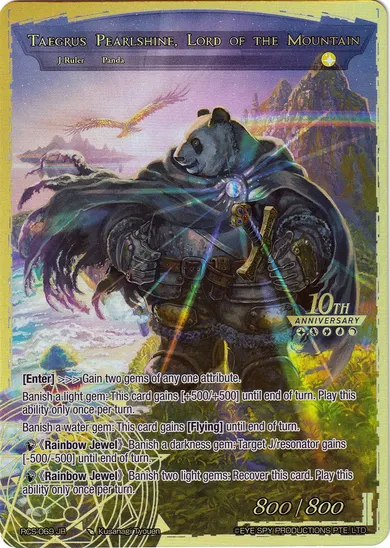 Taegrus Pearlshine, Lord of the Mountain