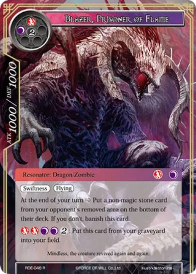 Blazer, Prisoner of Flame