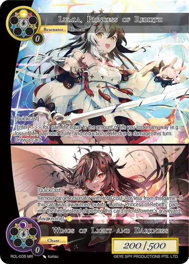Lumia, Princess of Rebirth