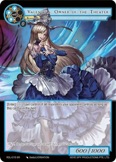 Valentina, Owner of the Theater