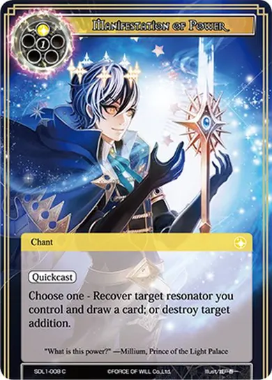 Manifestation of Power