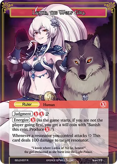 Lunya, the Wolf Girl