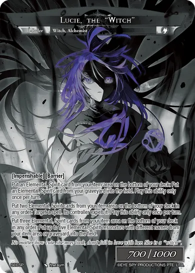Lucie, the "Witch"