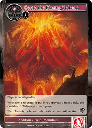 Certo, the Blazing Volcano