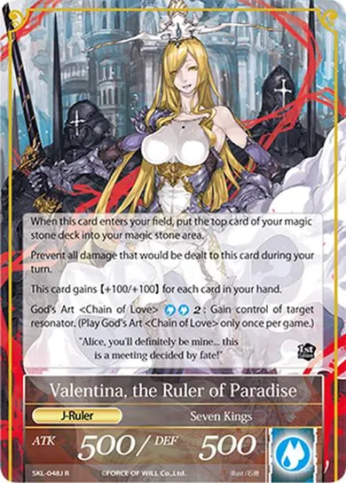 Valentina, the Ruler of Paradise