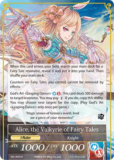 Alice, the Valkyrie of Fairy Tales
