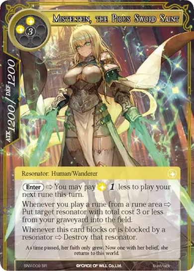 Misteltein, the Pious Sword Saint