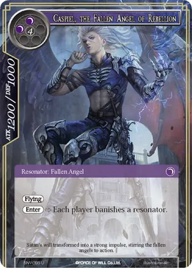 Caspiel, the Fallen Angel of Rebellion