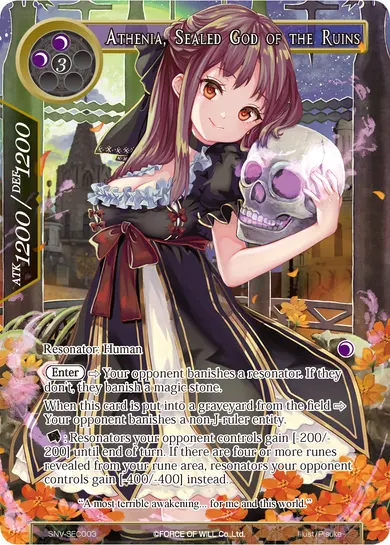 Athenia, Sealed God of the Ruins
