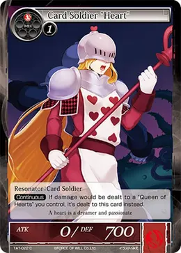 Card Soldier "Heart"