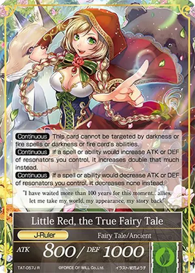 Little Red, the True Fairy Tale