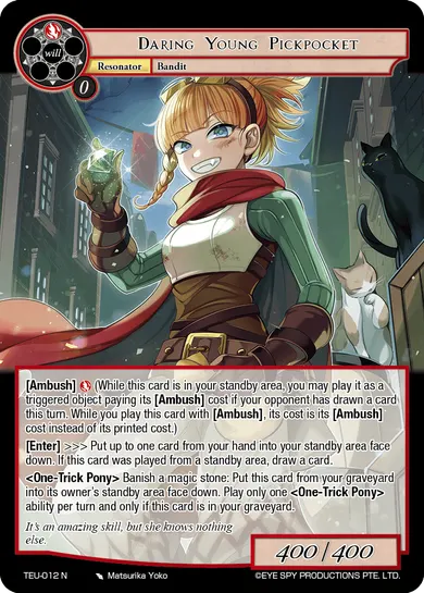 Daring Young Pickpocket