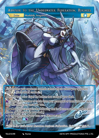 Advisor to the Underwater Federation, Rucheel