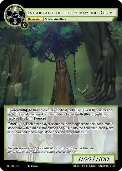 Inhabitant of the Sprawling Grove