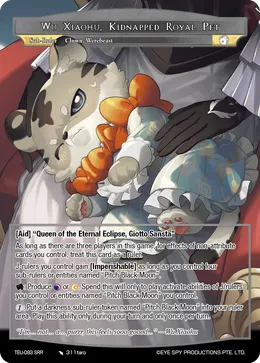 Wu Xiaohu, Kidnapped Royal Pet