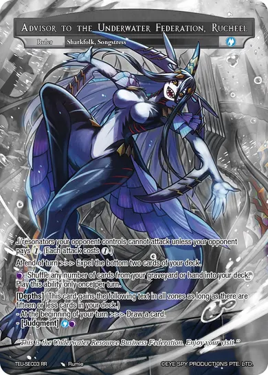 Advisor to the Underwater Federation, Rucheel