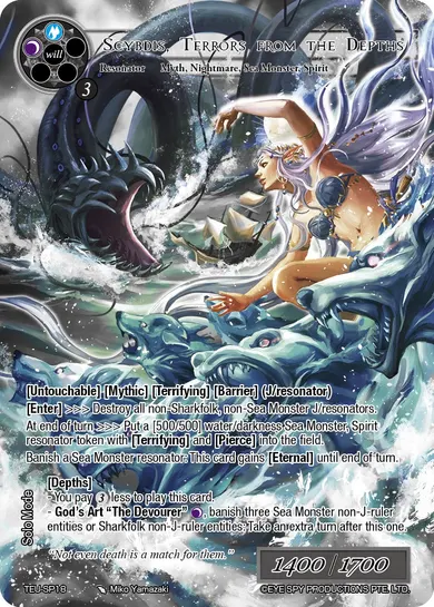 Scybdis, Terrors from the Depths