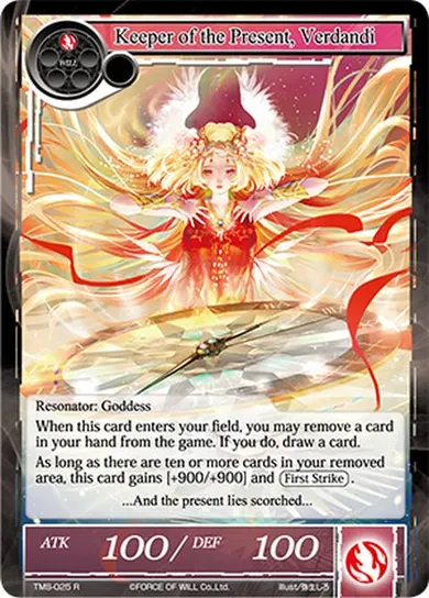 Keeper of the Present, Verdandi