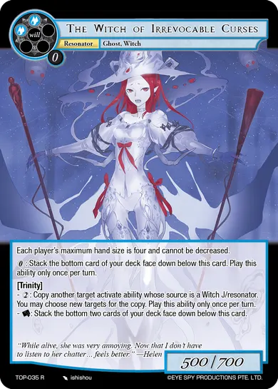 The Witch of Irrevocable Curses