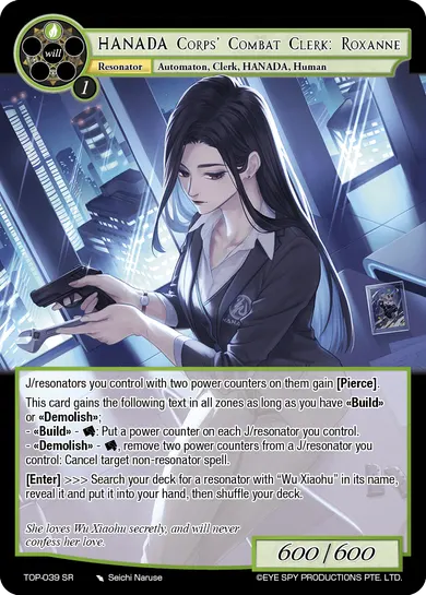 HANADA Corps' Combat Clerk: Roxanne