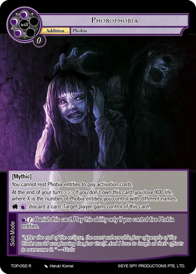 Phobophobia
