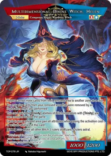 Multidimensional Divine Witch, Helen