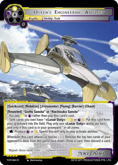 Queen's Engineering Airfleet