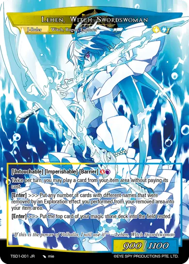 Lehen, Witch Swordswoman