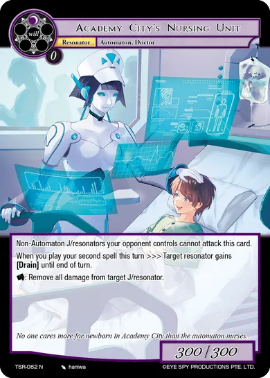 Academy City's Nursing Unit