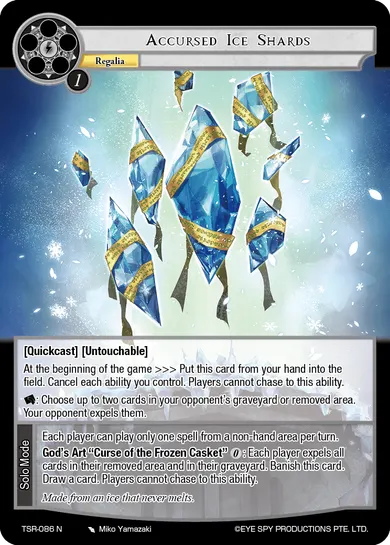 Accursed Ice Shards