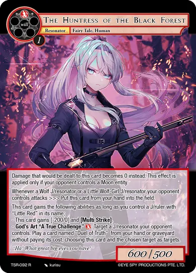 The Huntress of the Black Forest