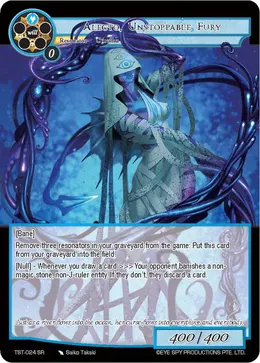 Alecto, Unstoppable Fury