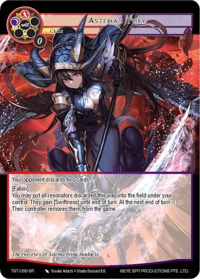 Astema's Fury