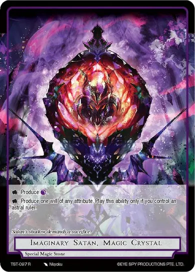 Imaginary Satan, Magic Crystal