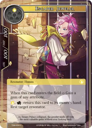Escaped Jeweler