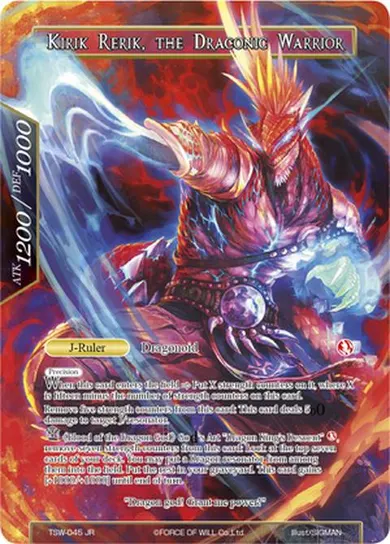 Kirik Rerik, the Draconic Warrior