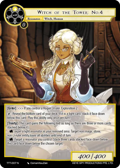 Witch of the Tower: No. 4