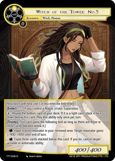 Witch of the Tower: No. 5