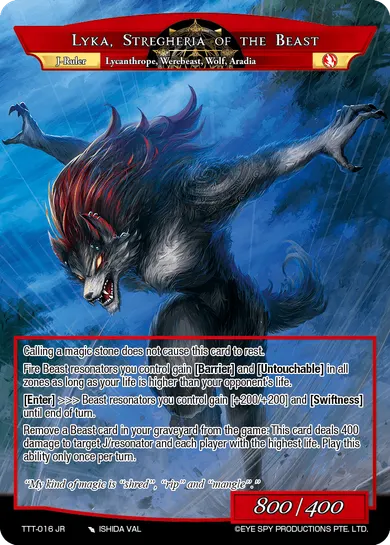 Lyka, Stregheria of the Beast