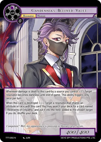 Gandennia's Beloved Valet