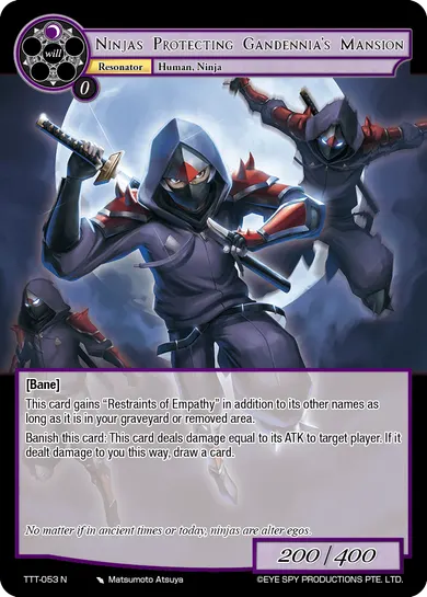 Ninjas Protecting Gandennia's Mansion