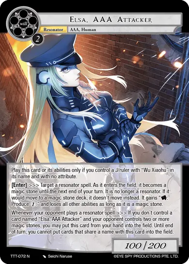 Elsa, AAA Attacker