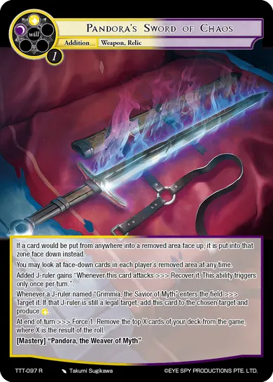 Pandora's Sword of Chaos