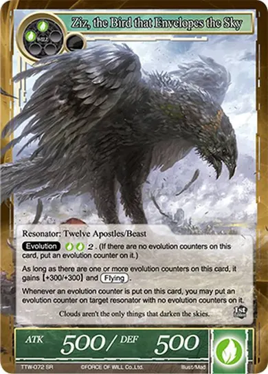 Ziz, the Bird that Envelopes the Sky