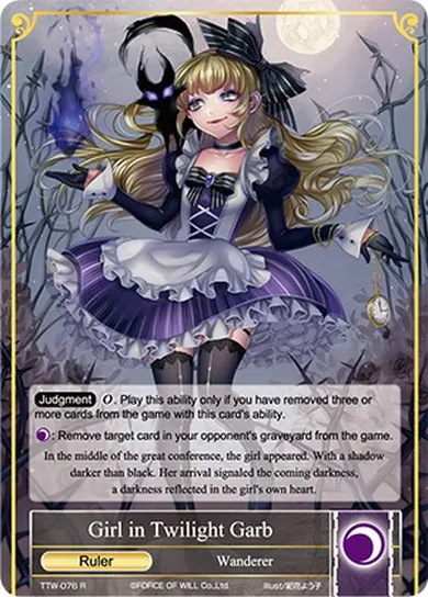 Girl in Twilight Garb