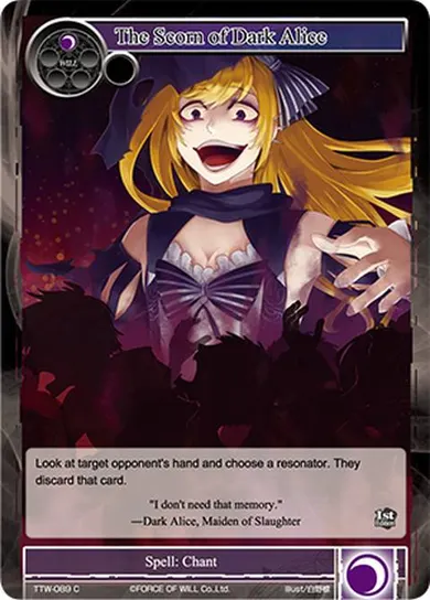 The Scorn of Dark Alice