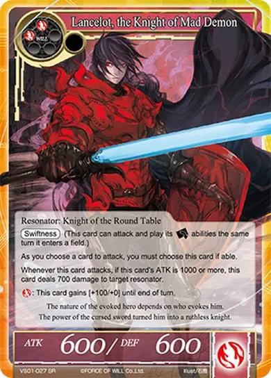 Lancelot, the Knight of Mad Demon
