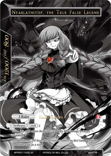 Nyarlathotep, the True False Legend